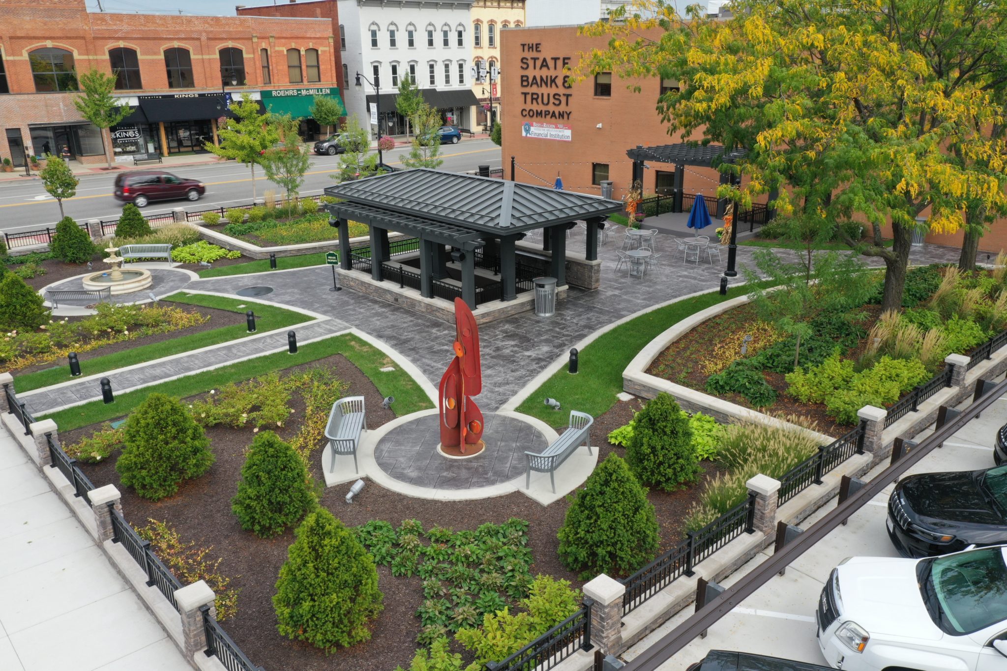 Beilharz Architects, Inc. | State Bank Event Plaza – Defiance, Ohio