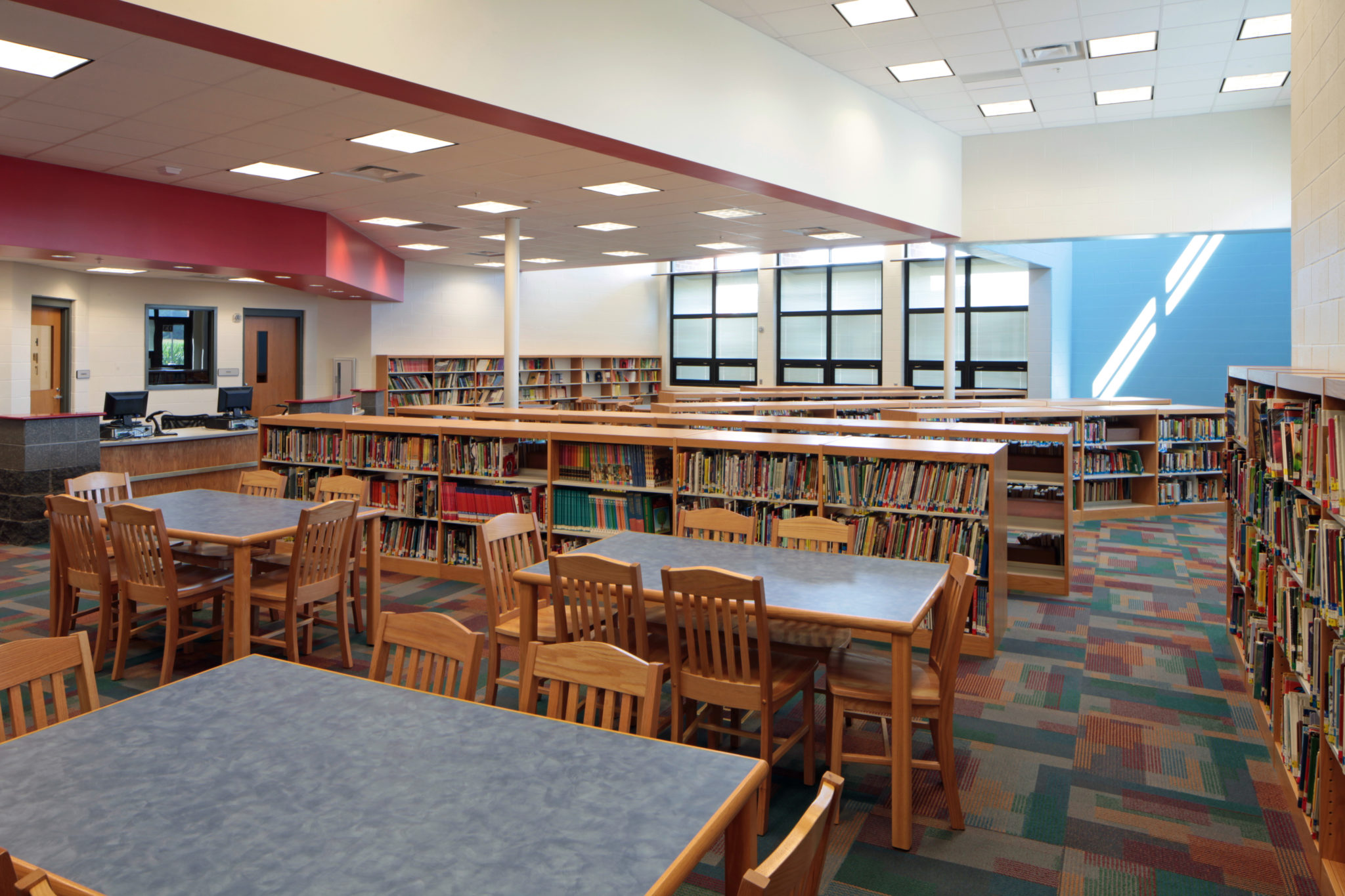 Beilharz Architects, Inc. | Van Wert Elementary School – Media Center